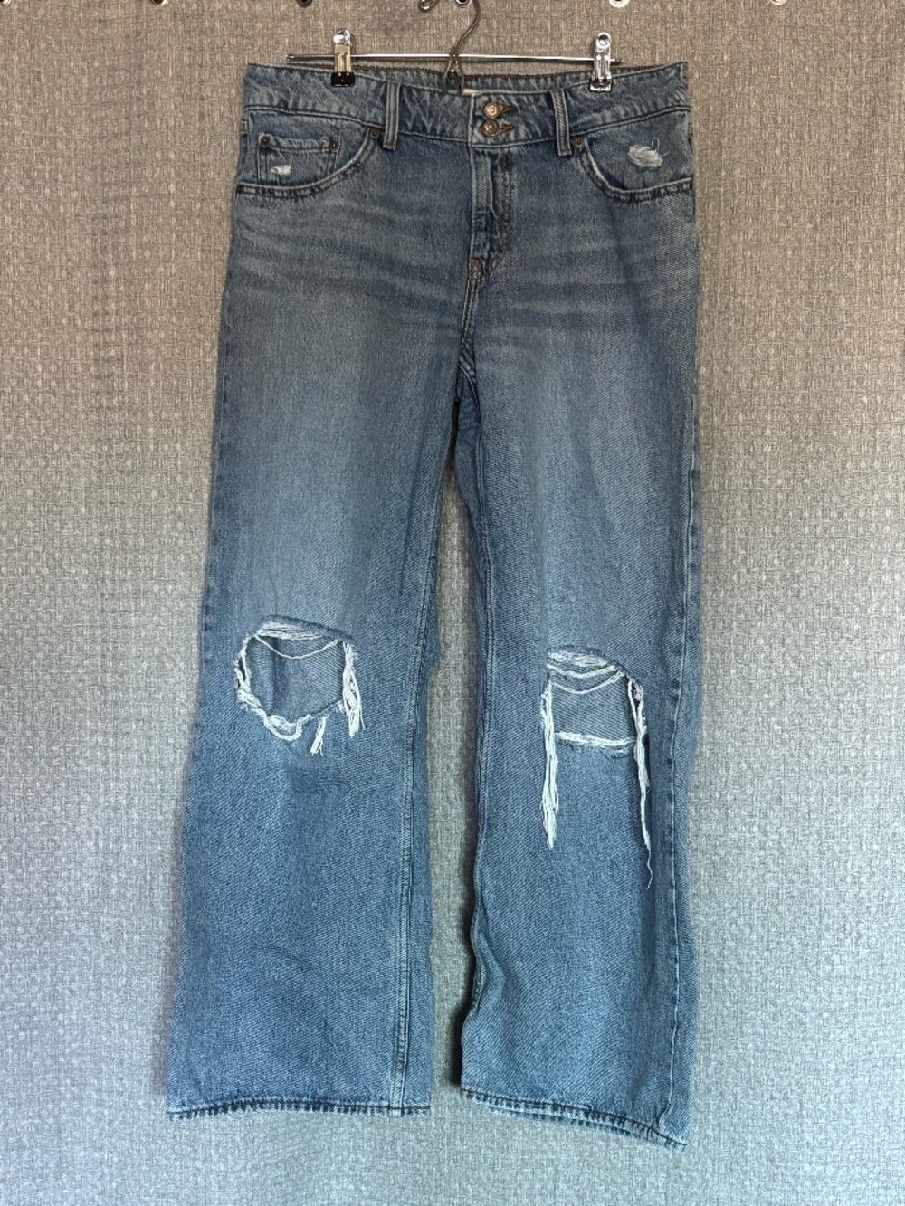 Levi's Superlow Loose Jeans – Twisted Vibe Wash | Low Rise Y2K Wide Leg Denim